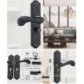 Mango europeo Lock Home Silence Manija de puerta de madera maciza GO-SH15